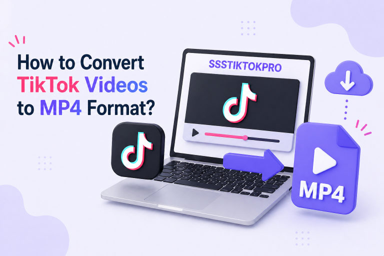 convert TikTok videos to MP4