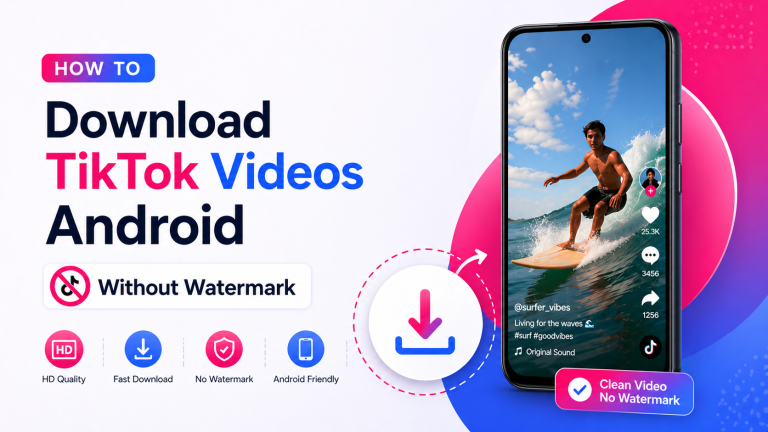 How to Download TikTok Videos Android Without Watermark