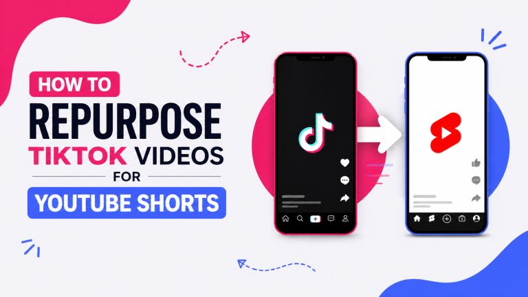 repurpose TikTok videos YouTube Shorts