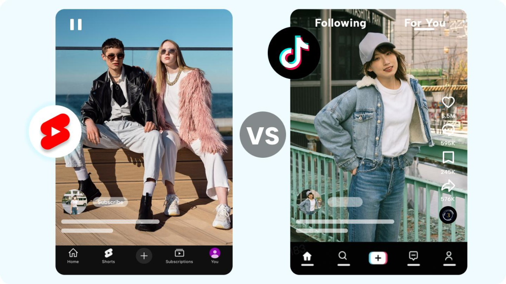 repurpose TikTok videos YouTube Shorts