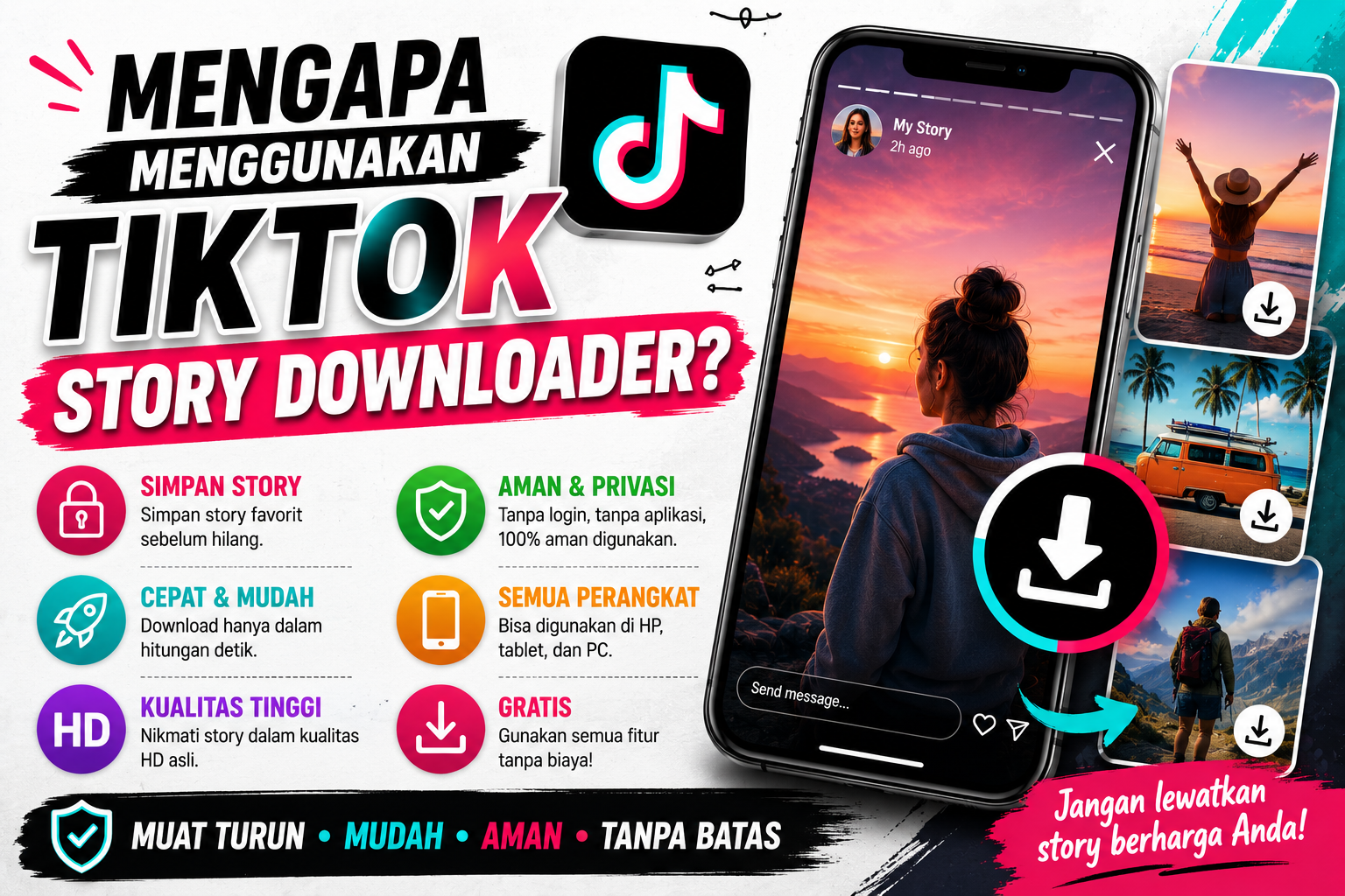 tiktok story downloader