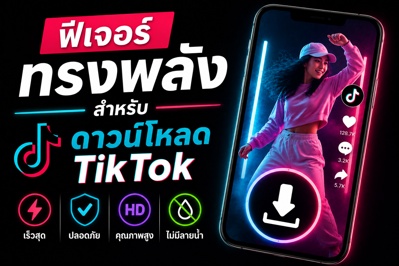 ดาวน์โหลด tiktok