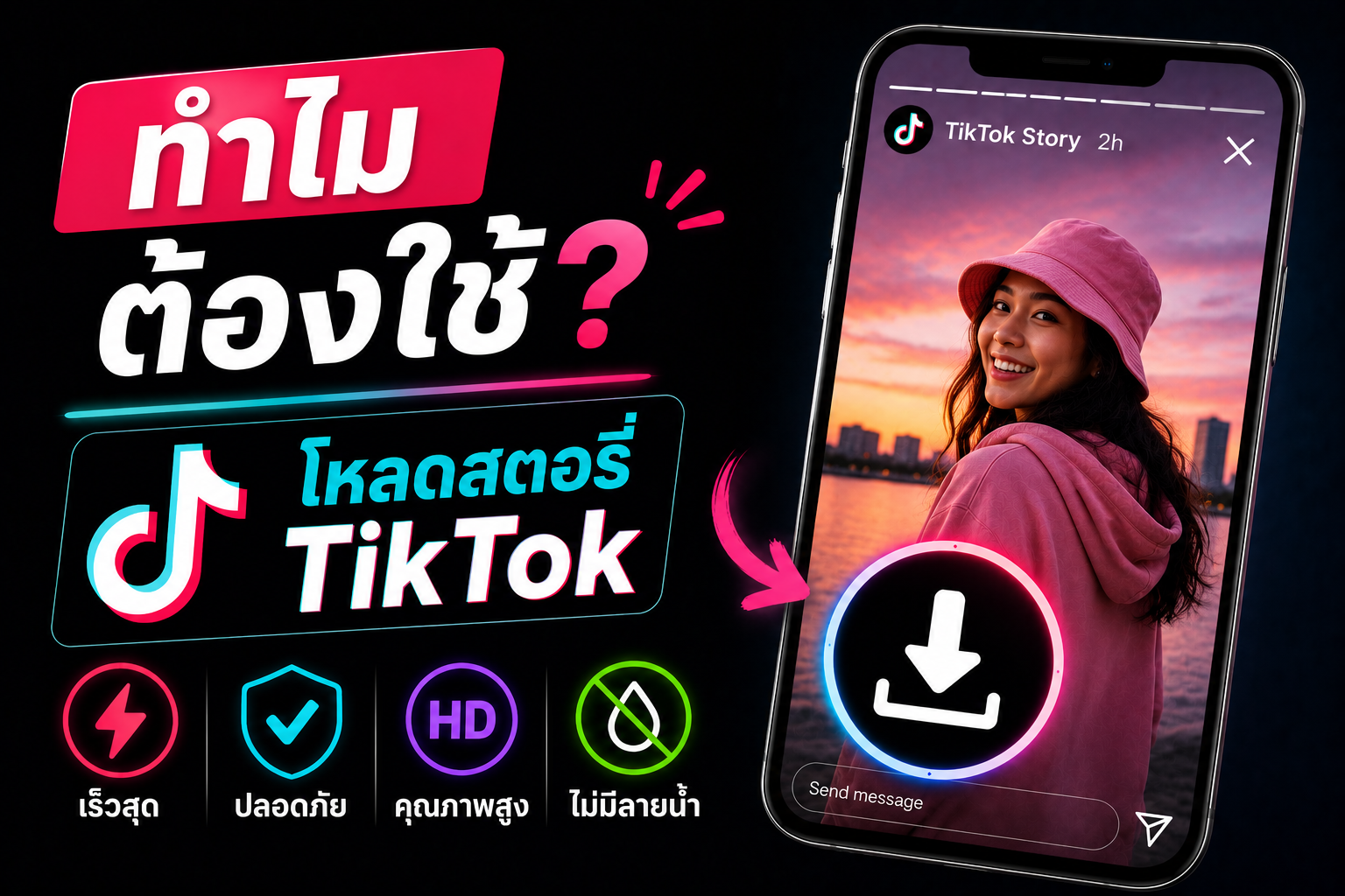 โหลดสตอรี่ tiktok